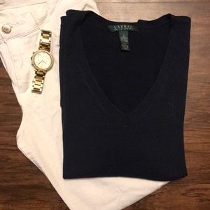 Woman’s small quarter sleeve Ralph Lauren sweater
